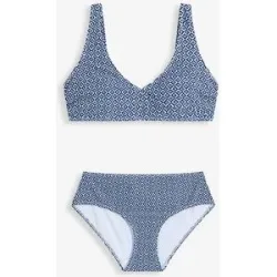 bonprix Bikini in Wickeloptik (2-tlg.Set)weiß 48Damen