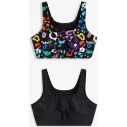 bonprix Bustier-Bikinioberteil (2er Pack)schwarz 44Damen