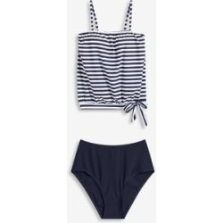 bonprix Oversize-Tankini Set, mit abnehmbaren Trägern, sportlicher Stil, auch in grossen Grössen