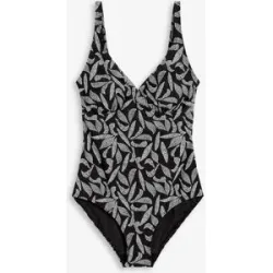 bonprix Badeanzug mit leichter Formkraft, sportlicher Stil, elastisches Material