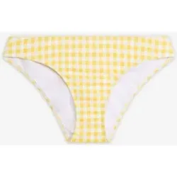 bonprix Bikinihose im kariertem Designweiß 40Damen