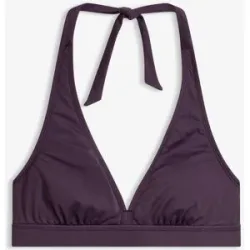 bonprix Neckholder-Bikinioberteil mit V-Ausschnittlila 40Damen
