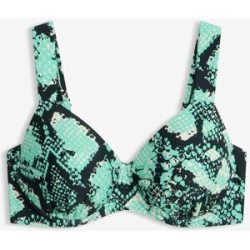 bonprix Minimizer-Bikinioberteil mit gepolsterten Trägerngrün 100Damen