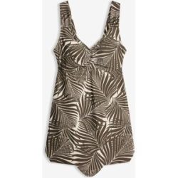 bonprix Badekleid mit integriertem Badeanzugweiß 52Damen