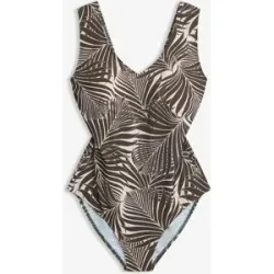 bonprix Light Shape-Badeanzug mit breiten Trägernweiß 38Damen