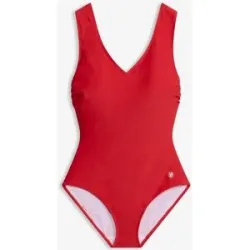 bonprix Medium Shape-Badeanzug mit V-Ausschnittrot 54Damen