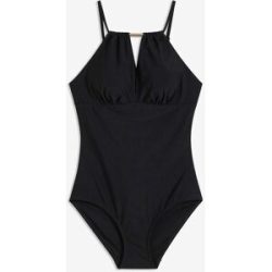 bonprix Badeanzug bequeme Passform, Medium Shape für formende Silhouette