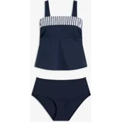 bonprix Tankini mit breiteren Trägern (2-tlg.Set)blau 48Damen