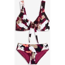 bonprix Minimizer-Bikini mit gepolsterten Trägern (2-tlg.Set)lila 50Damen