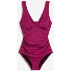 bonprix Medium Shape-Badeanzug mit breiten Trägernlila 40Damen