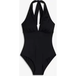 bonprix Neckholder-Badeanzugschwarz 44Damen