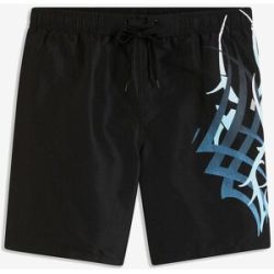 bonprix Badeshorts mit plakativem Druckschwarz 64Herren