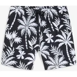 bonprix Badeshorts mit seitlichen Taschenschwarz 48Herren