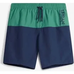 bonprix Badeshorts mit Colorblockinggrün 48Herren