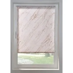 bonprix Sichtschutzrollo mit Druckbeige 2 (H/B: 150/50 cm)false