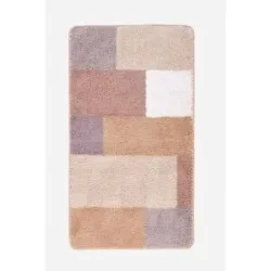 bonprix Getuftete Badematte mit Pastell- Farbenbeige 5 (Badematte 70/110 cm)false