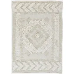 bonprix Badematte mit Hoch- Tief Strukturbeige 2 (Badematte 50/95 cm)false