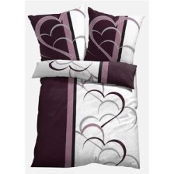 bonprix Linon-Bettwäschelila 2 (1x 80/80 cm, 1x 155/220 cm)false