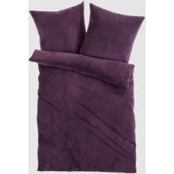 bonprix Cashmere Touch Bettwäschelila 2 (1x 80/80 cm, 1x 155/220 cm)false