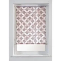 bonprix Sichtschutzrollo mit Druckbraun 8 (H/B: 150/120 cm)false