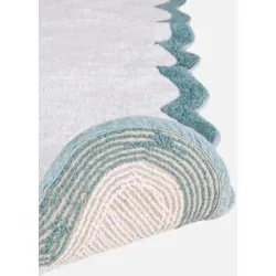 bonprix Baumwoll Badematte mit gebogter Kantebeige 3 (Badematte 60/100 cm)false