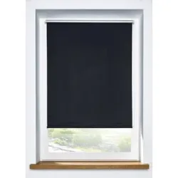 bonprix Verdunkelungsrollo ohne Bohrenschwarz 8 (H/B: 210/80 cm)false