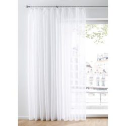 bonprix Gardinen Store einfarbig (1er-Pack)weiß 2 (H/B: 120/300 cm)false
