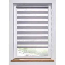 bonprix Doppelrollo ohne Bohrengrau 7 (H/B: 150/120 cm)false