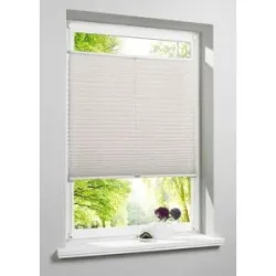 bonprix Plissee ohne Bohrenbeige 2 (H/B: 130/60 cm)false
