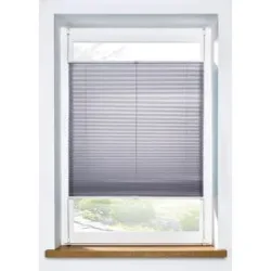 bonprix Plissee ohne Bohrengrau 2 (H/B: 130/60 cm)false