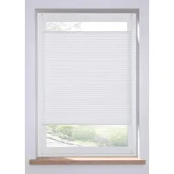 bonprix Blendschutz Plissee mit Strukturweiß 4 (H/B: 130/70 cm)false