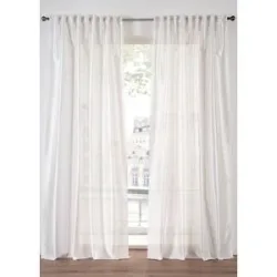bonprix Vorhang mit leichtem Glanzeffekt, auch in extralang (1er Pack)beige 3 (H/B: 225/135 cm)false