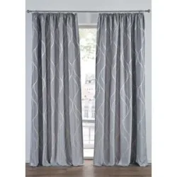 bonprix Jacquard Vorhang (1er Pack)grau 2 (H/B: 175/140 cm)false