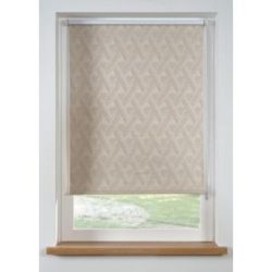 bonprix Jacquard Verdunkelungsrollo mit grafischem Musterbeige 4 (H/B: 150/70 cm)false
