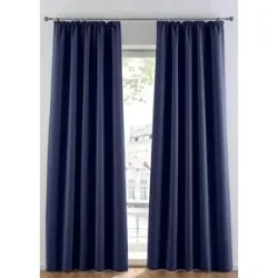 bonprix Abdunkelnder Vorhang, in vielen Größen (1er Pack)blau 1 (H/B: 145/130 cm)false