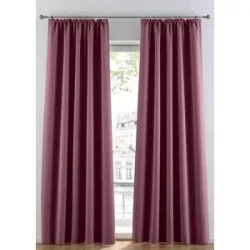 bonprix Abdunkelnder Vorhang, in vielen Größen (1er Pack)lila 5 (H/B: 145/270 cm)false