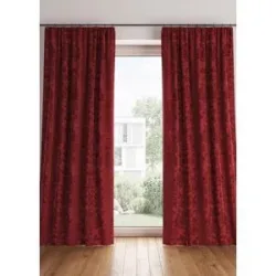 bonprix Abdunkelnder Vorhang, in vielen Größen (1er Pack)rot 8 (H/B: 300/270 cm)false