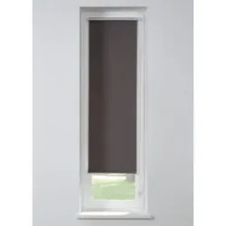 bonprix Verdunkelungsrollo einfarbig in schmalen Breitengrau 2 (H/B: 150/45 cm)false