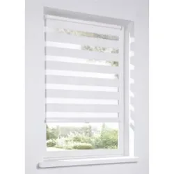 bonprix Schnurloses Doppelrolloweiß 8 (H/B: 130/120 cm)false