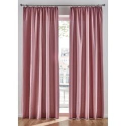 bonprix Pflegeleichte Vorhänge mit recyceltem Polyester (2er Pack)rosa 3 (H/B: 225/140 cm)false