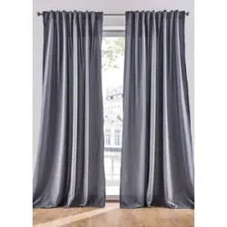 bonprix Pflegeleichte Vorhänge aus recyceltem Polyester (2er Pack)grau 2 (H/B: 175/140 cm)false