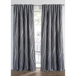 bonprix Abdunkelnder Vorhang mit recyceltem Polyester (1er Pack)grau 4 (H/B: 245/135 cm)false