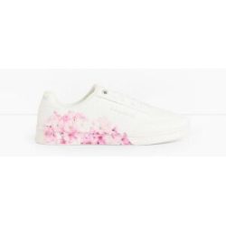 bonprix Kangaroos Sneaker mit floralem Druckweiß 40Damen