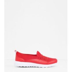 bonprix Komfort-Slip-On-Sneaker mit leichter Sohlerot 40Damen