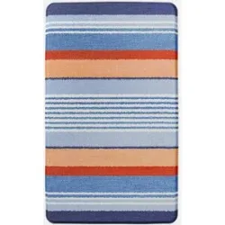 bonprix Badematte mit Memory Schaumblau 1 (Vorleger für Stand-WC 45/50cm)false