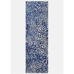 bonprix Waschbare Fußmatte mit Leo Musterblau 4 (45/145 cm)false