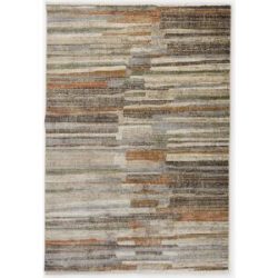 bonprix Teppich mit Fransen in moderner Musterungbunt 2 (80/160 cm)false
