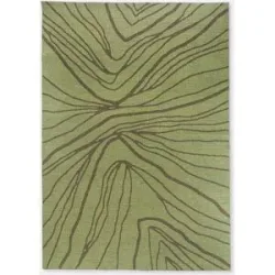 bonprix Waschbarer In-und Outdoor Teppich mit moderner Musterunggrün 5 (160/230 cm)false