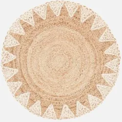 bonprix Runder Jute-Teppichbeige 3 (Ø 150 cm)false