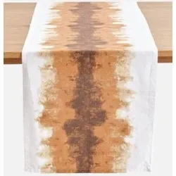 bonprix Tischläufer aus Bio-Baumwollebraun 2 (LxB 160/40 cm)false